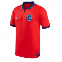 Koszulka piłkarska Anglia Strój wyjazdowy MŚ 2022 tanio Krótki Rękaw